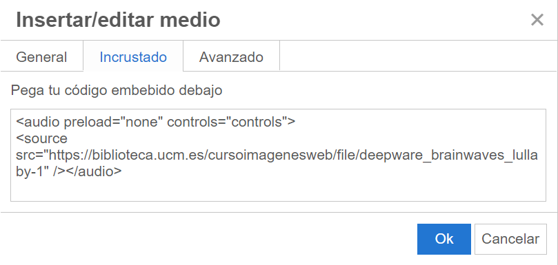 Código fuente modificado