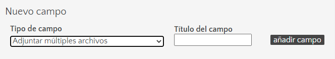 Adjuntar múltiples archivos