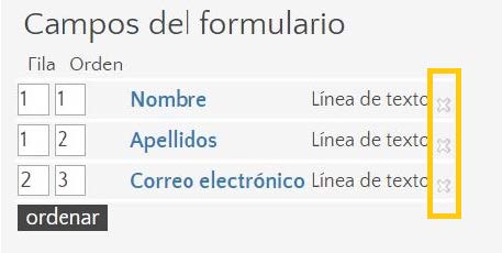 Eliminar Campo