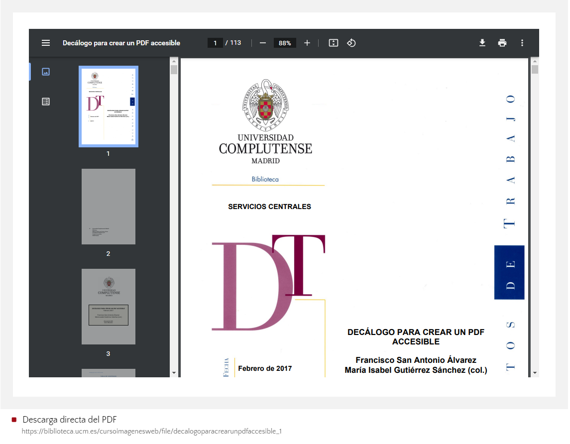 PDF incrustrado